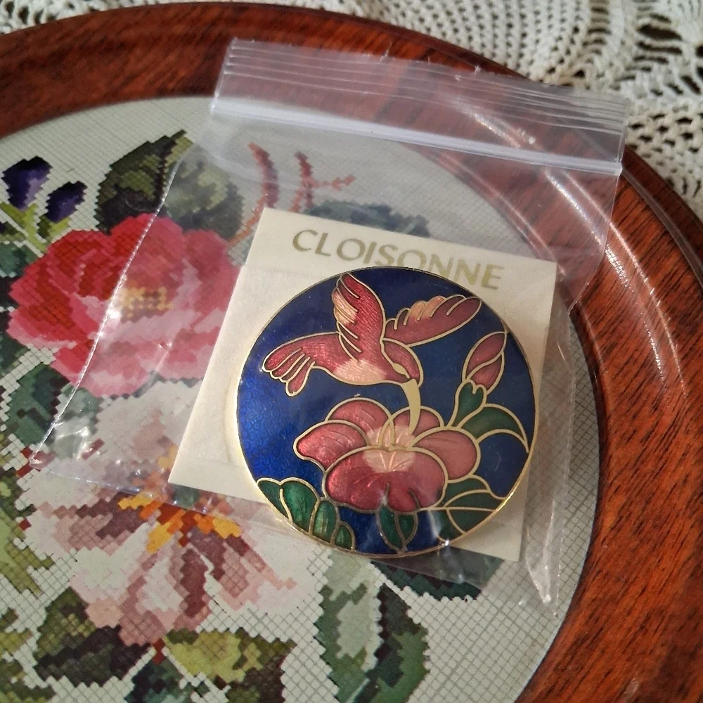 Cloisonne vintage 80s