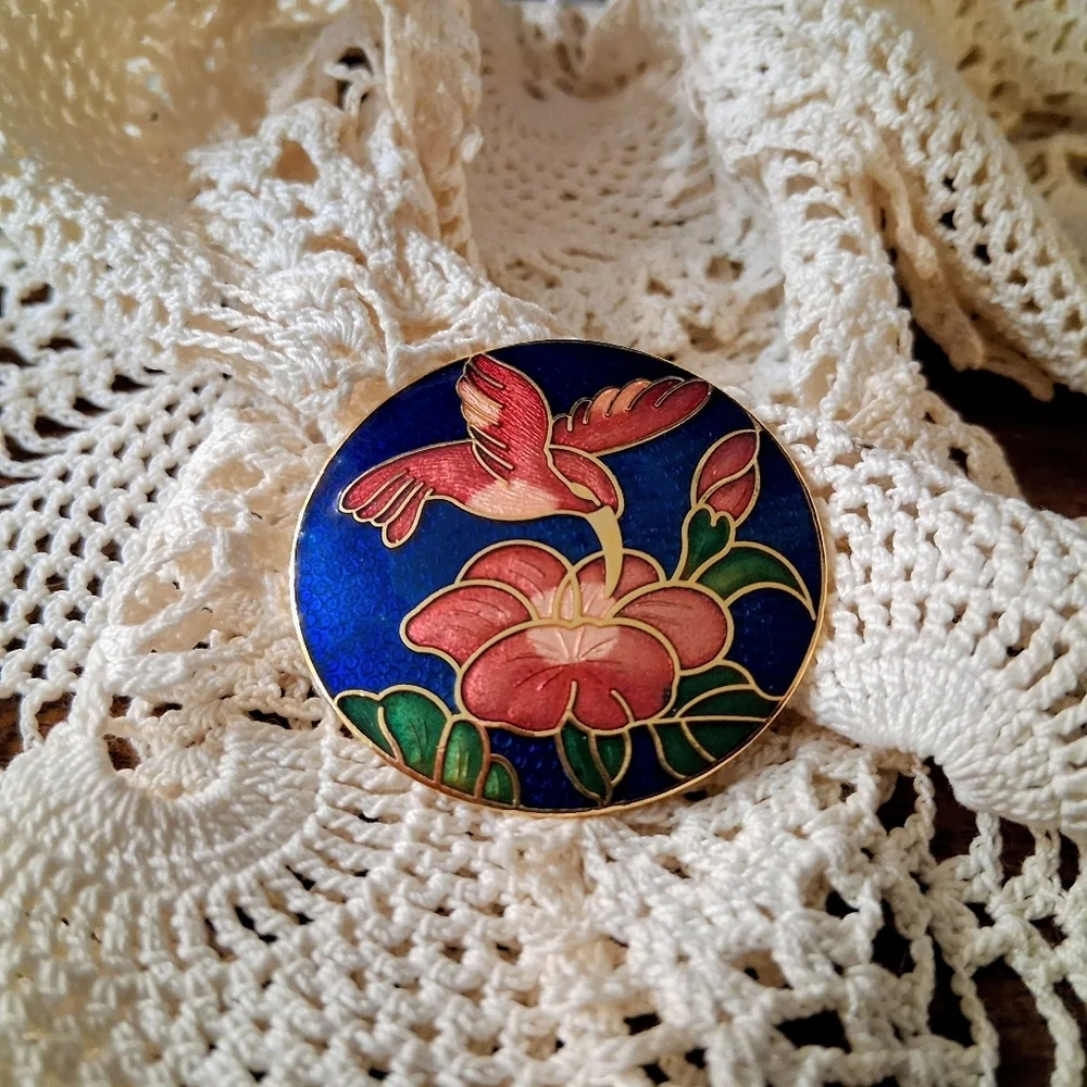 Cloisonne vintage 80s