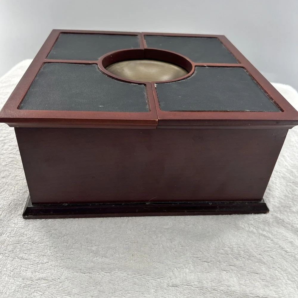 Vintage The Bombay Company Valet Box Change &‎ Key Holder Desk Organizer Display