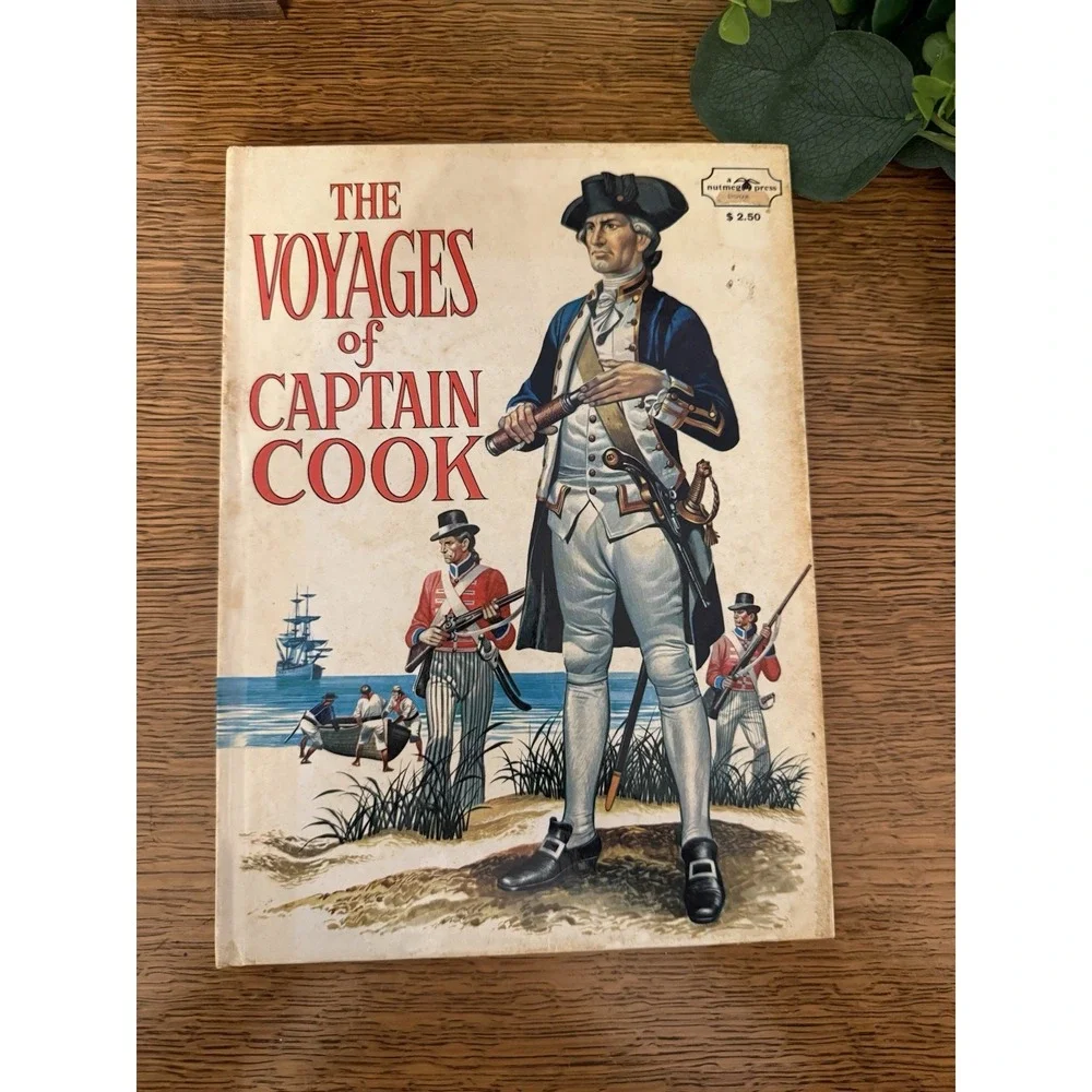 The Voyages of Captain Cook 1971‎ Nutmeg Press Illustrated Vintage History Book