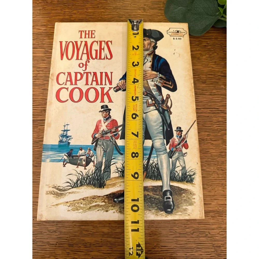 The Voyages of Captain Cook 1971‎ Nutmeg Press Illustrated Vintage History Book