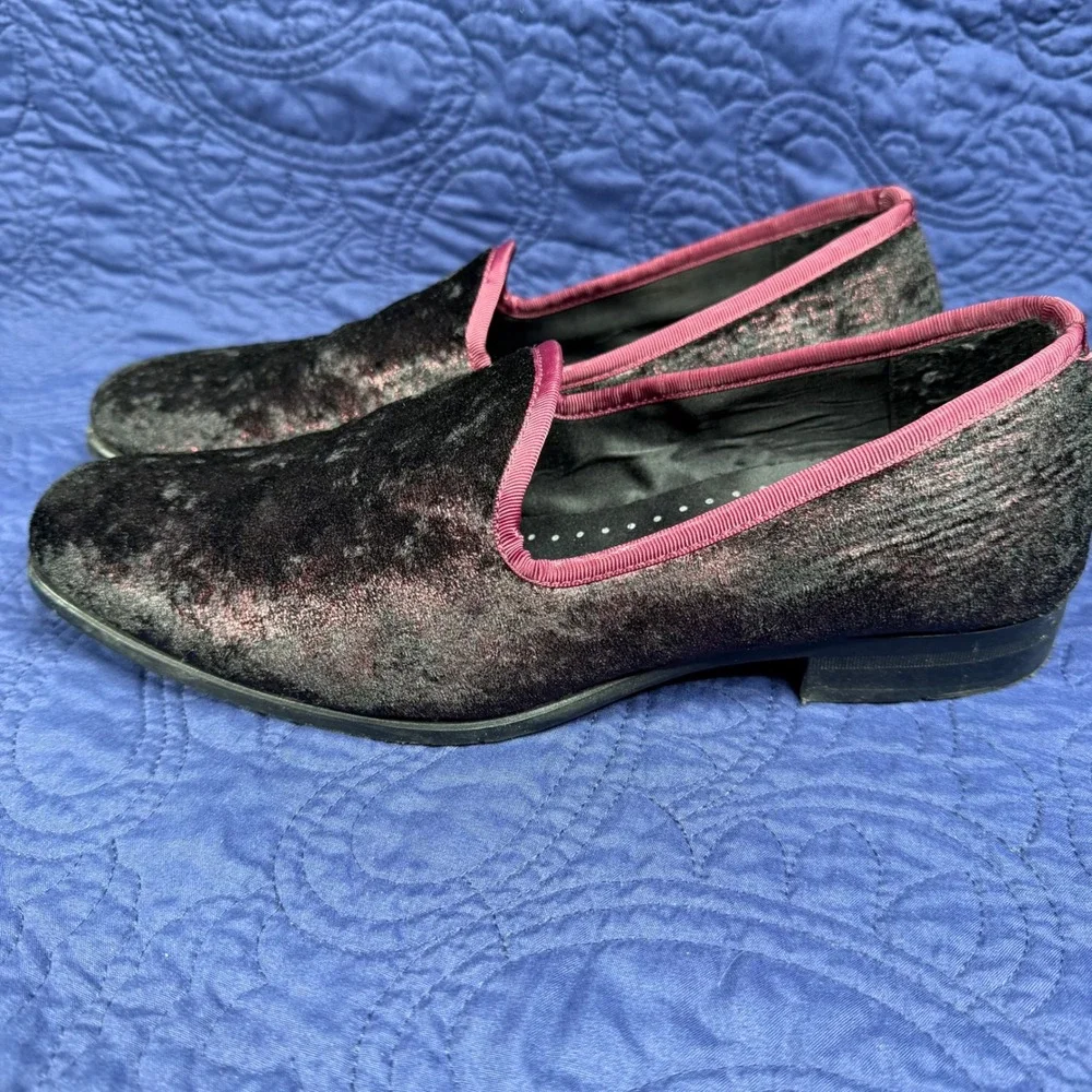 Stacy Adams trim velvet