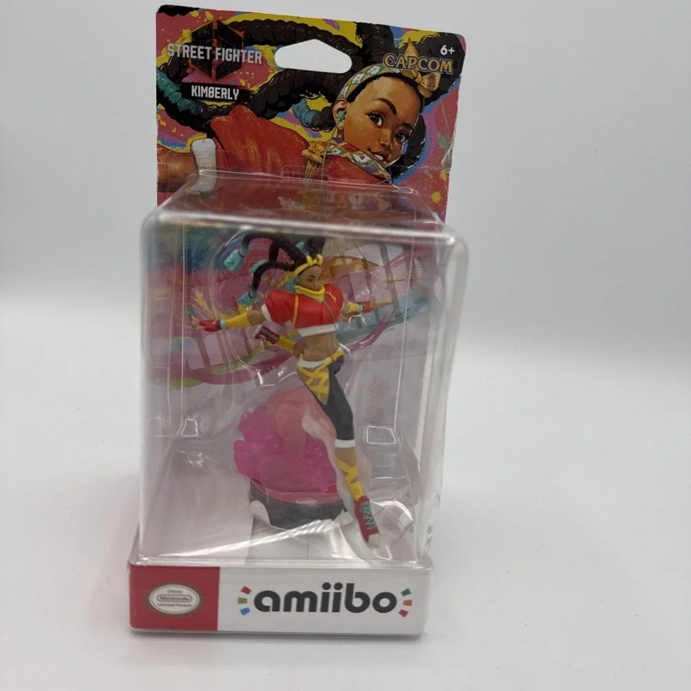 KIMBERLY Nintendo Amiibo Wii U Switch 3DS US Edition Street Fighter 6 Capcom