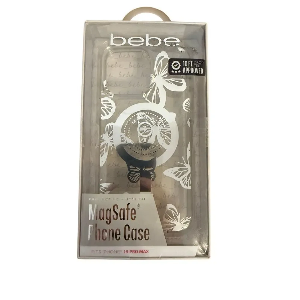 Brand New Bebe MagSafe Phone Case fits 15 Pro Max Protective Outer Case