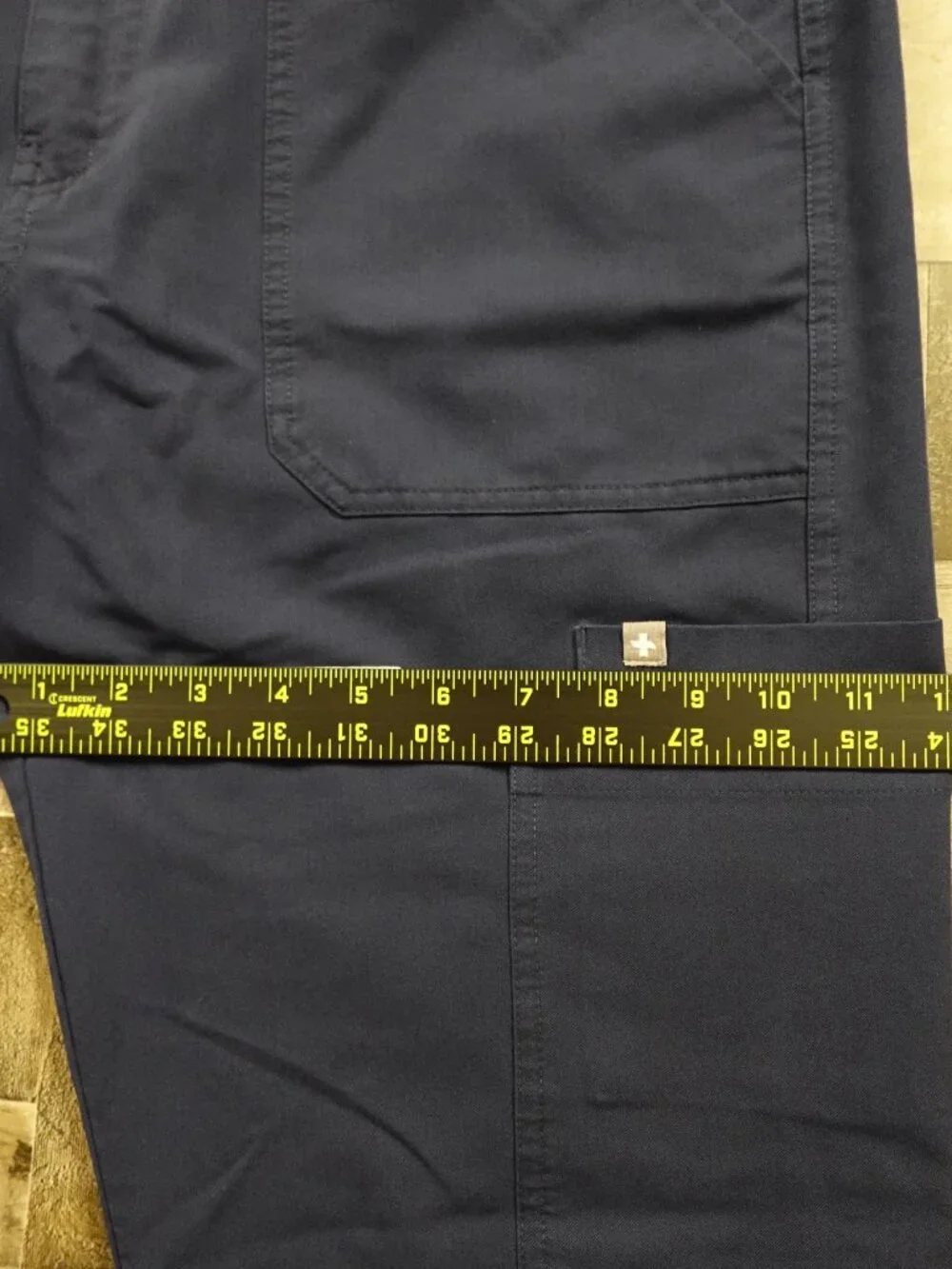 FIGS Cairo‎ Cargo Scrub Pants Men’s Large Navy Technical Collection Stretch