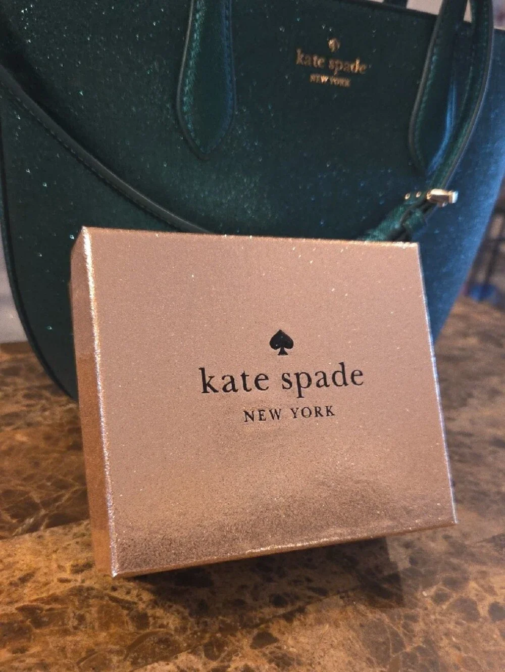 kate spade festive glitter