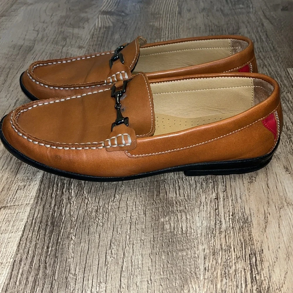 Footjoy Club Casual Shoes‎ Leather Horse Bit Loafers Mens Size 9.5 W