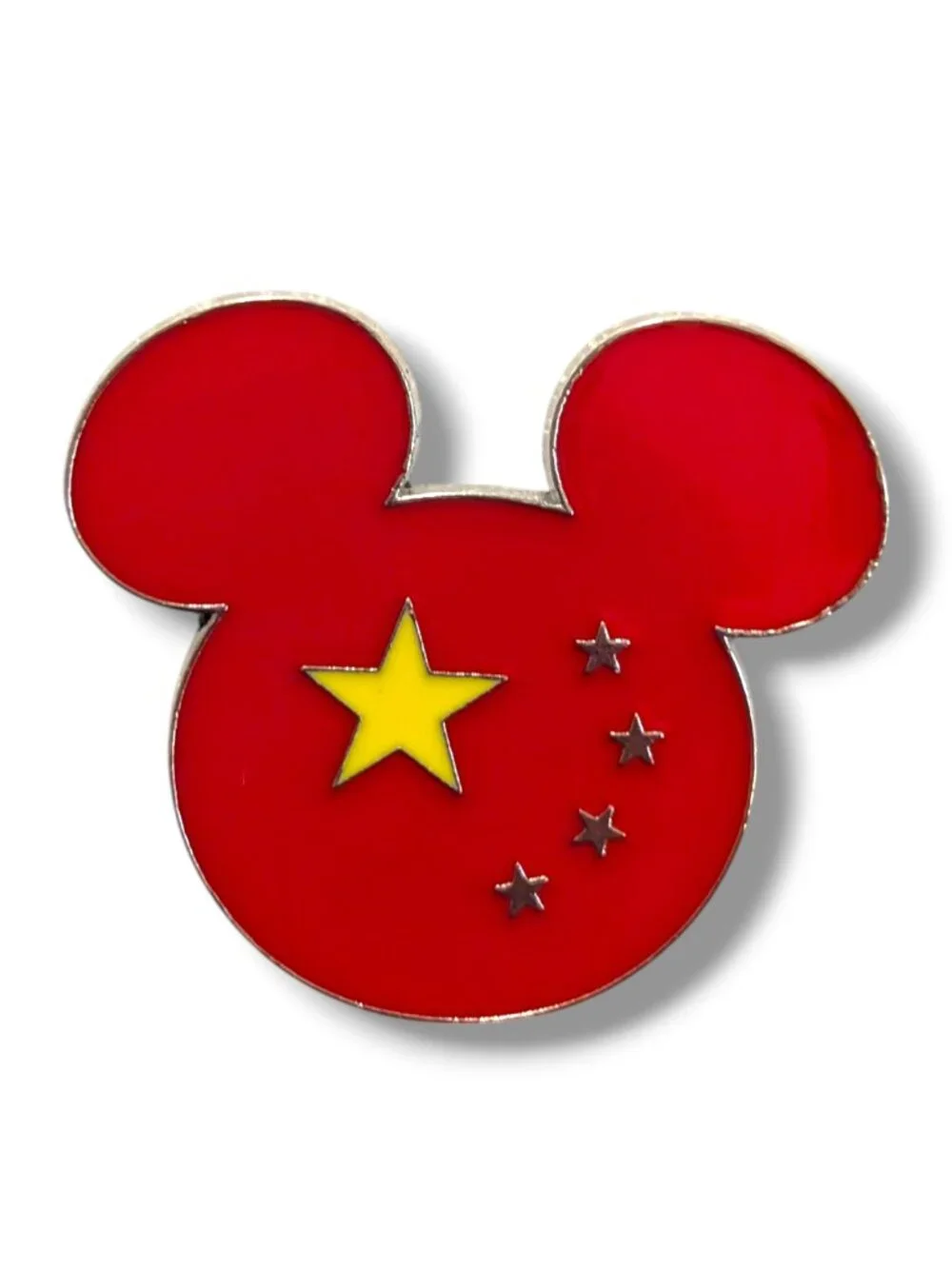 Epcot Mickey Icon: China Chinese Flag