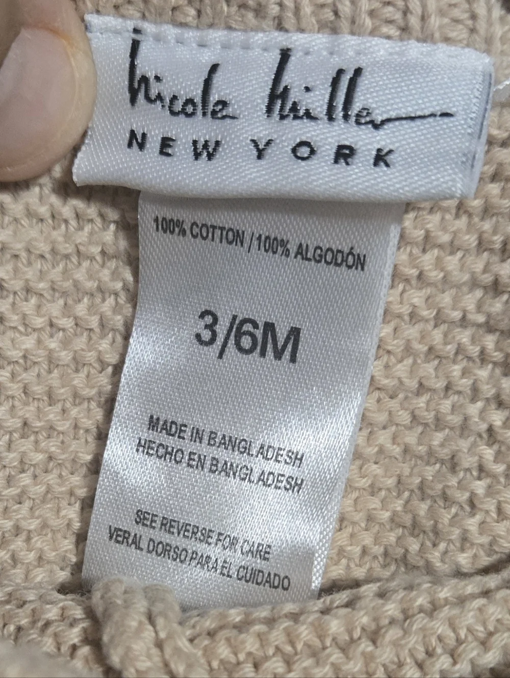 Nicole Miller cozy knit