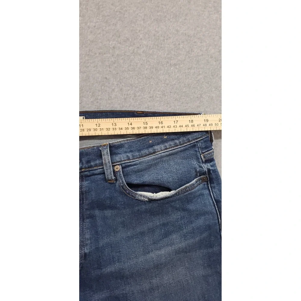 Madewell Jeans Mens 38‎ Slim Fit Straight Leg Stretch Blue Denim