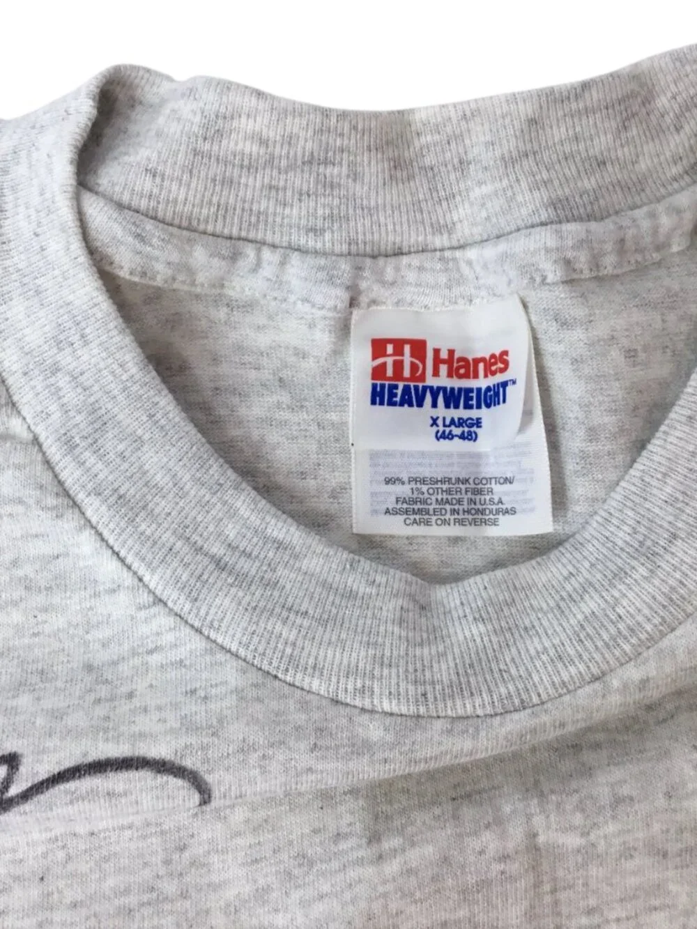 Hanes Heavyweight single signed concert