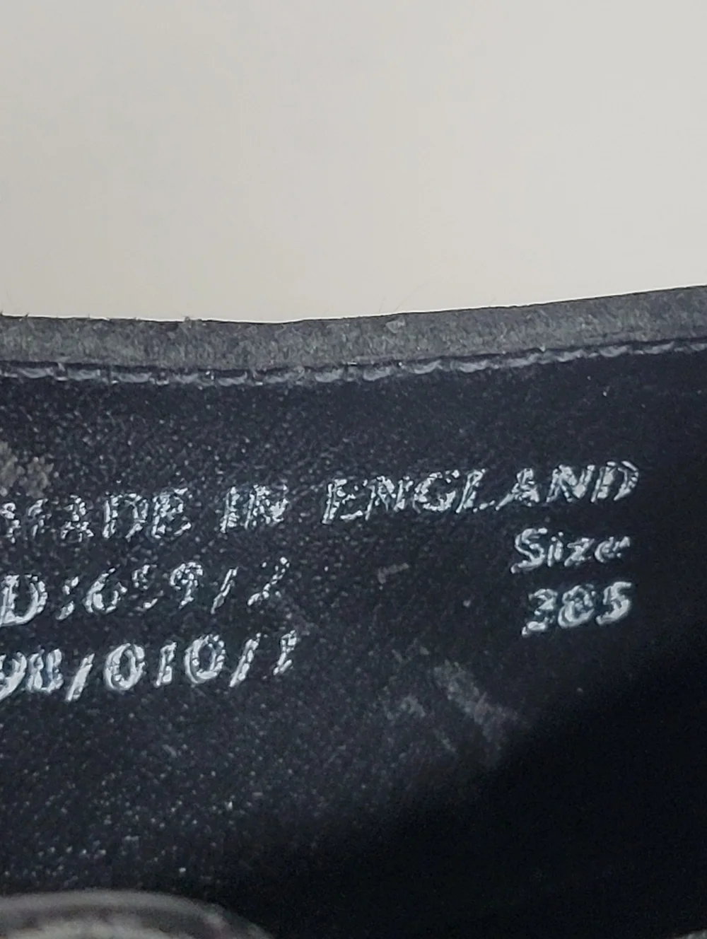 Vintage Dr.Martens Mad Max Mie Made In England Black Tall  Us Size 6 Uk Size 4.