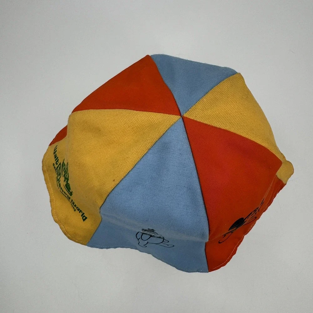 Walt Disney World Productions VINTAGE Bucket Beach Bell Hat Mickey Mouse‎ 1970's