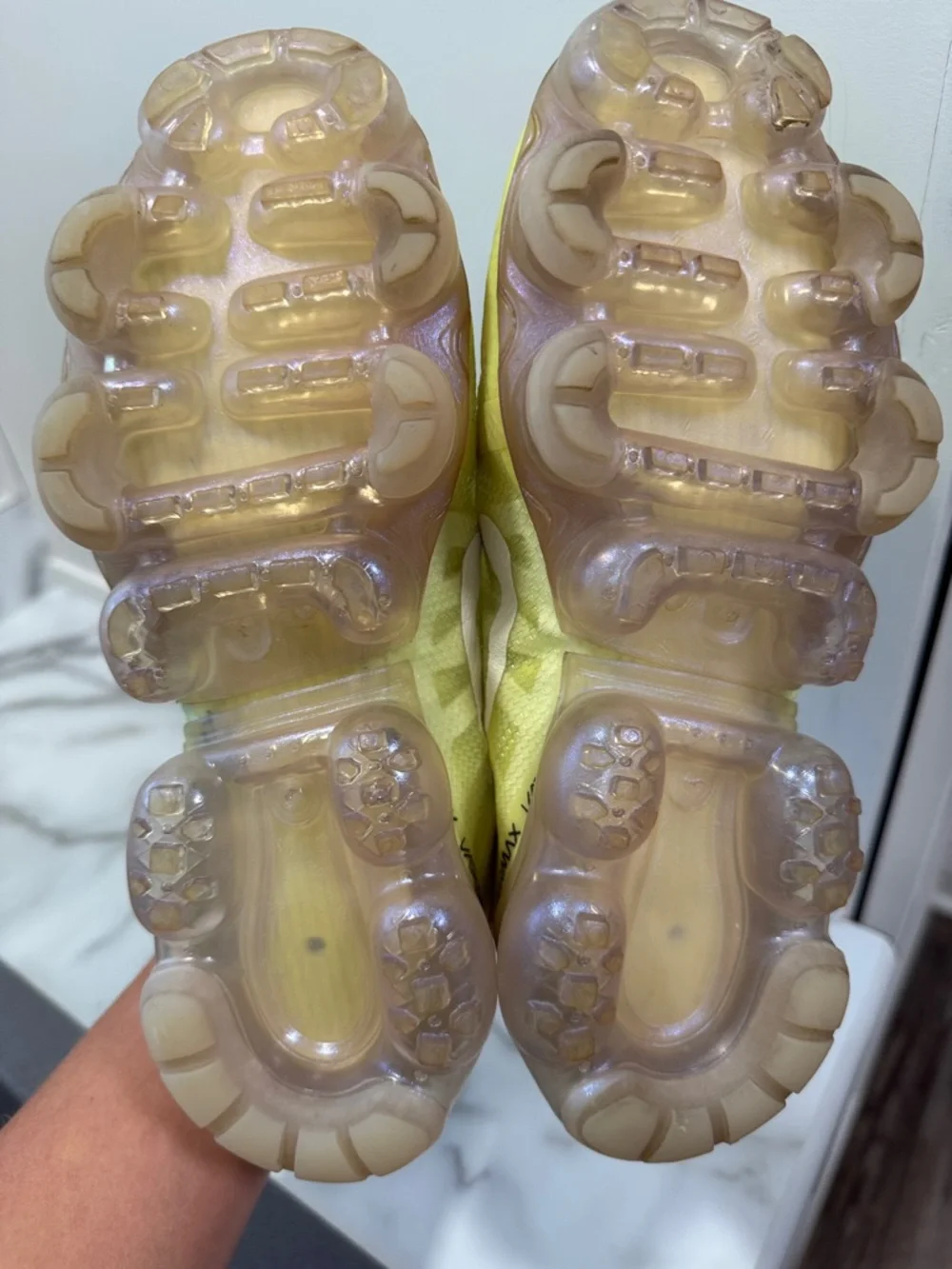 Nike Air VaporMax 2019 lime green SE women's sneakers size 7