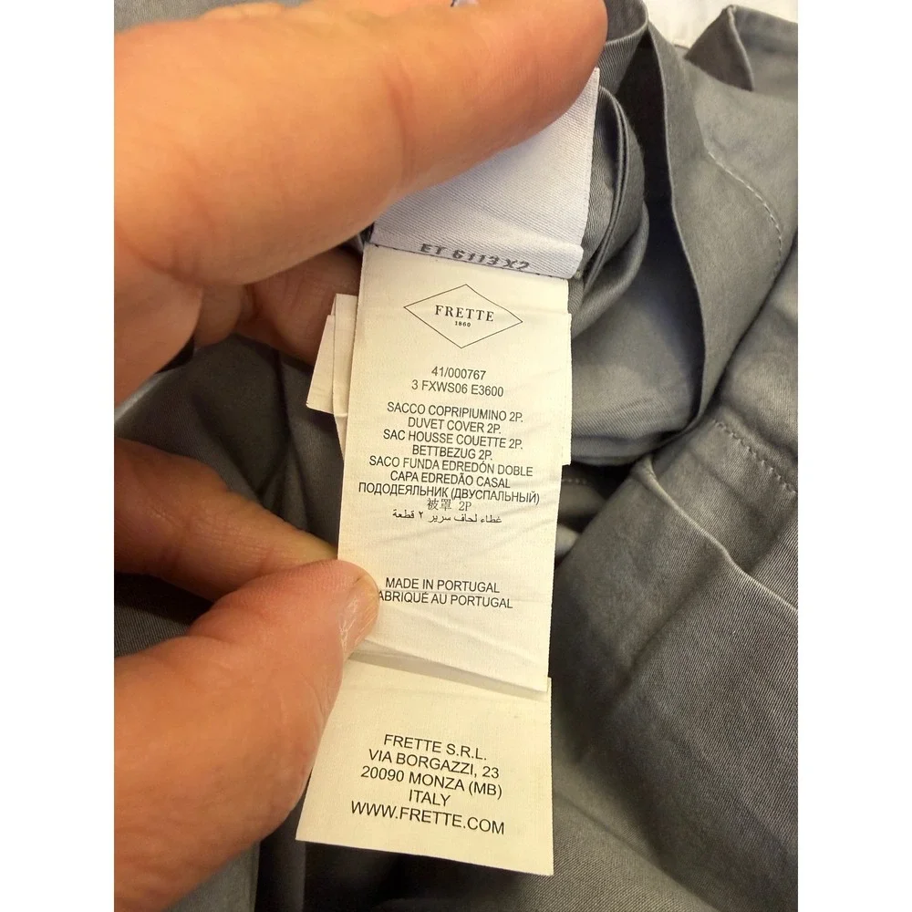 Frette king duvet