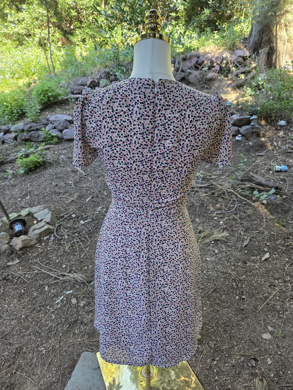 J. Crew Mercantile Floral V-Neck Short Sleeve Dress Size 00‎