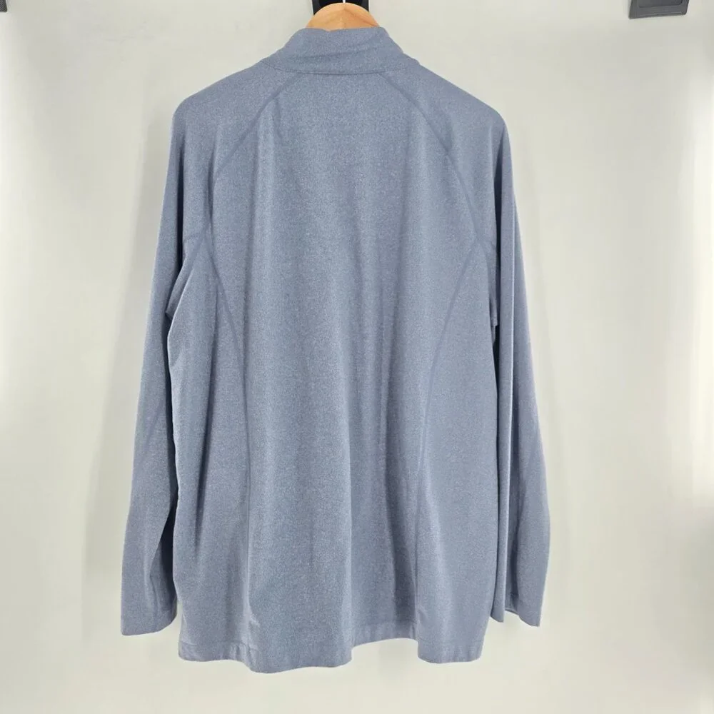 UNTUCKit Pullover Mens XL Blue Quarter Zip Pullover Stretch Performance‎ Golf
