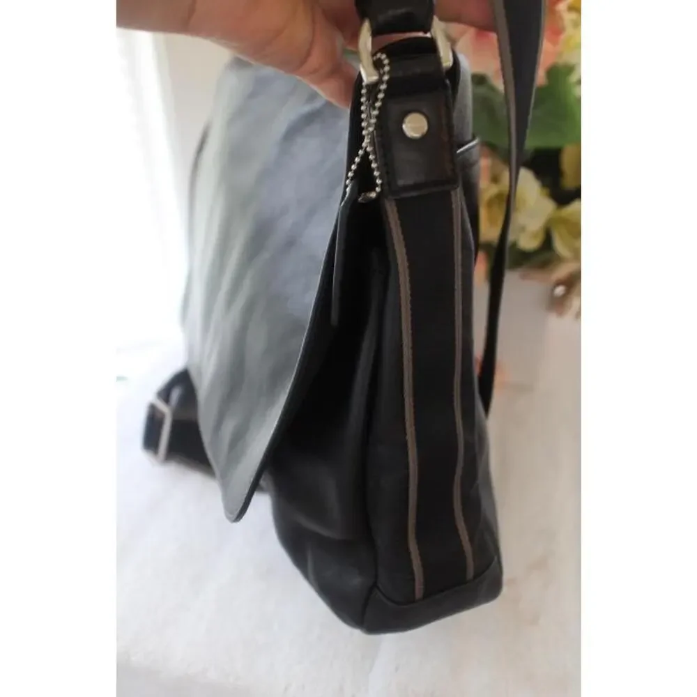 Coach heritage leather