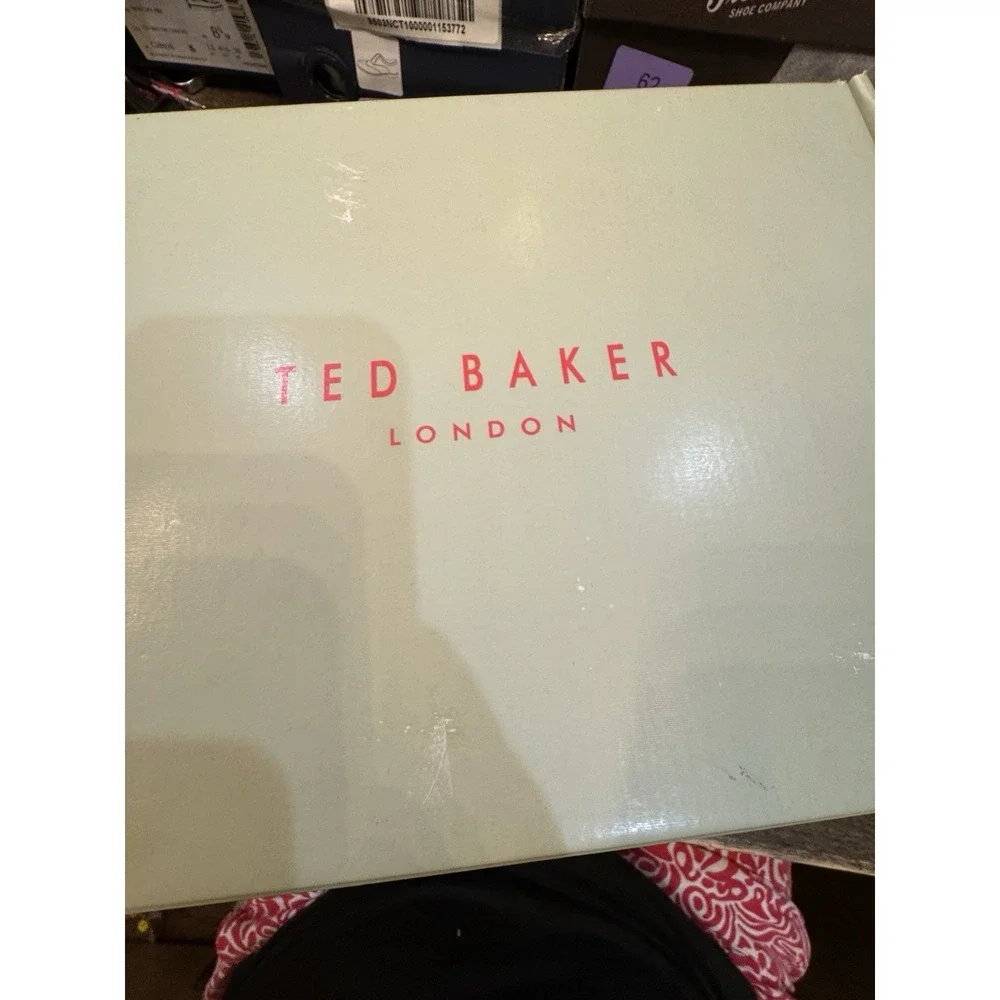 Ted Baker London Norwich-001 Chelsea Boots Black Leather Men's Size 9.5