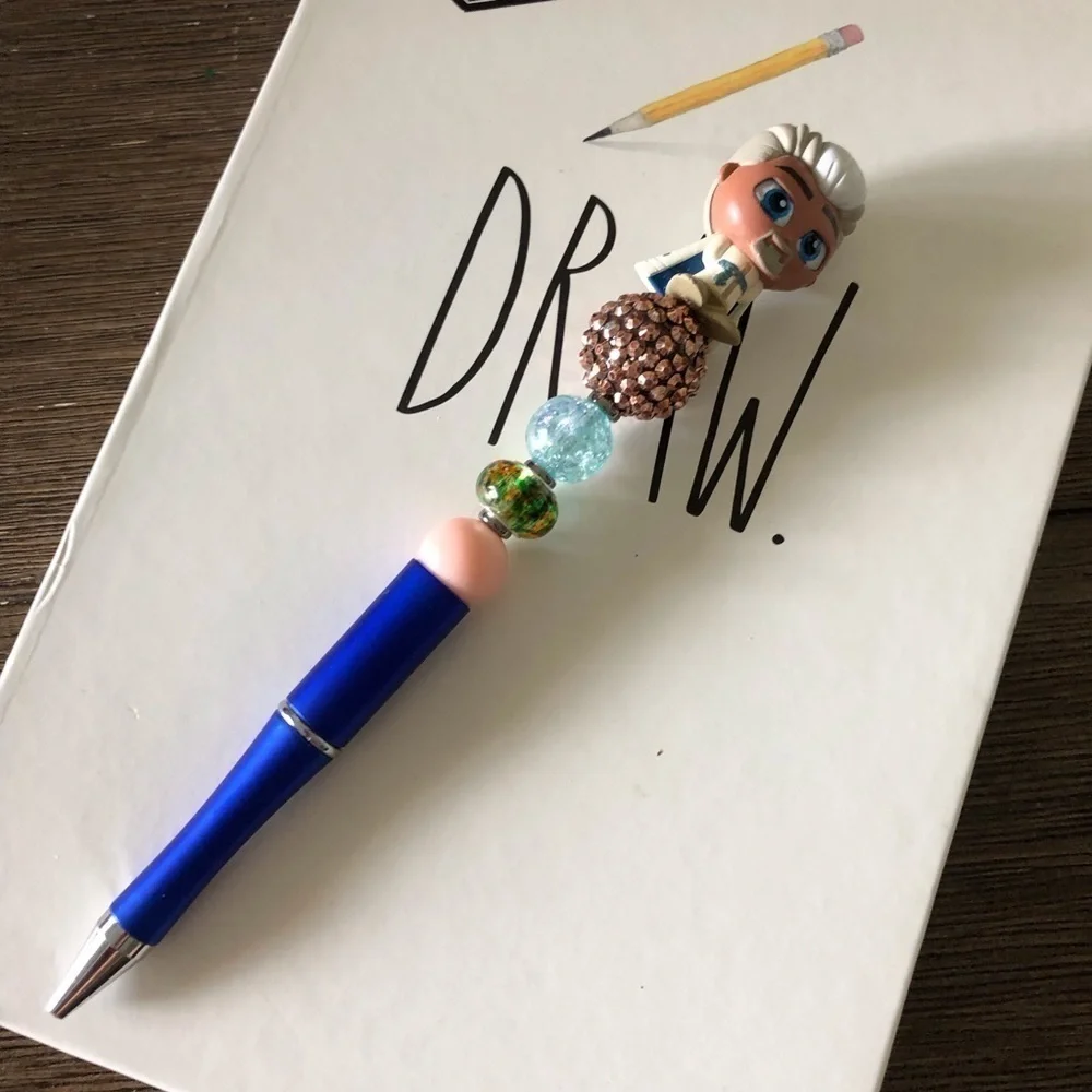 Disney Doorables: Wish: King Magnifico handmade beaded pen