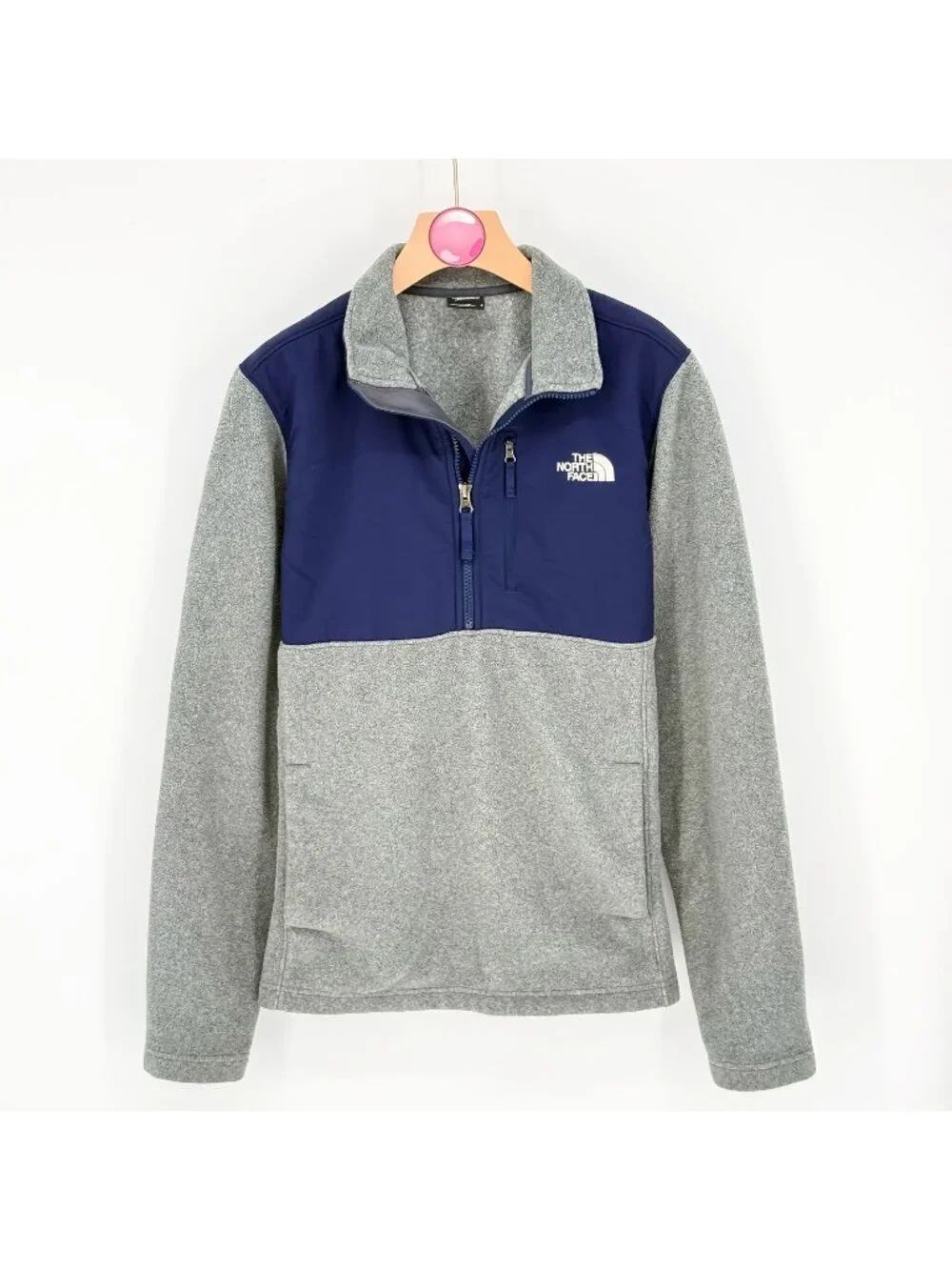 The North Face Sun Sun Rise Pullover Quarter Zip Fleece Hybrid Men's Small NWOT‎