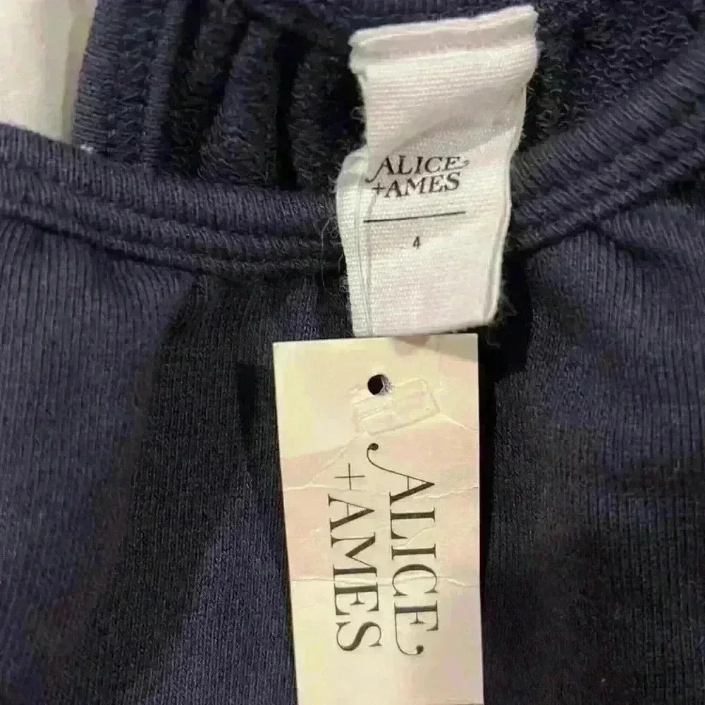 ALICE + AMES- THE ADA DRESS IN MIDNIGHT NAVY size 4T NWT