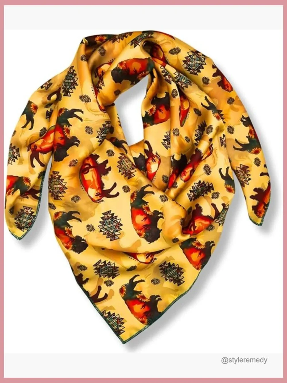 Wild Rag Silk Blend Scarf 36