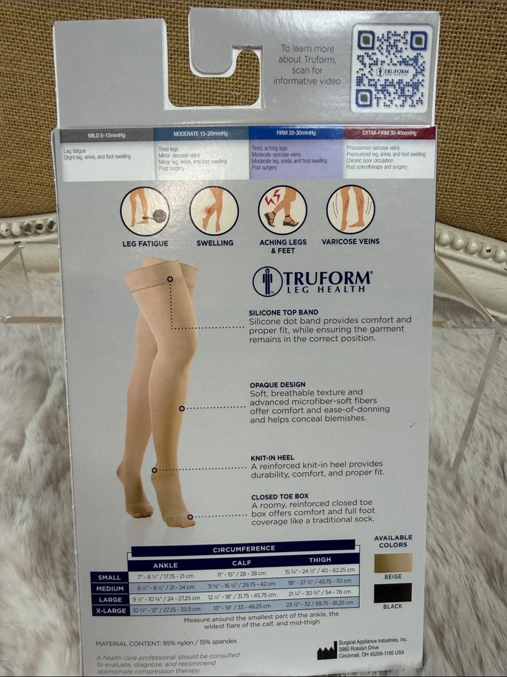 Truform ladies opaque