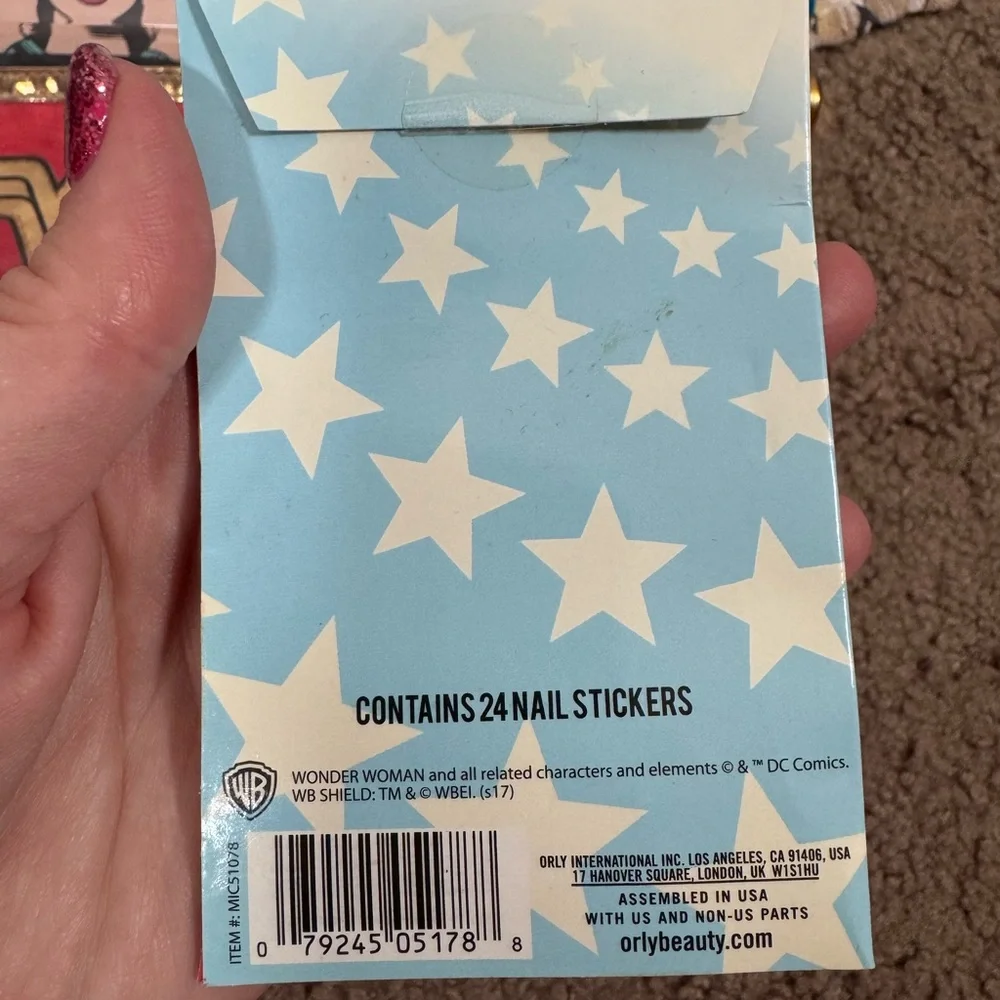 Warner Bros. Wonder Woman Face & Eye Brush Set Makeup Set