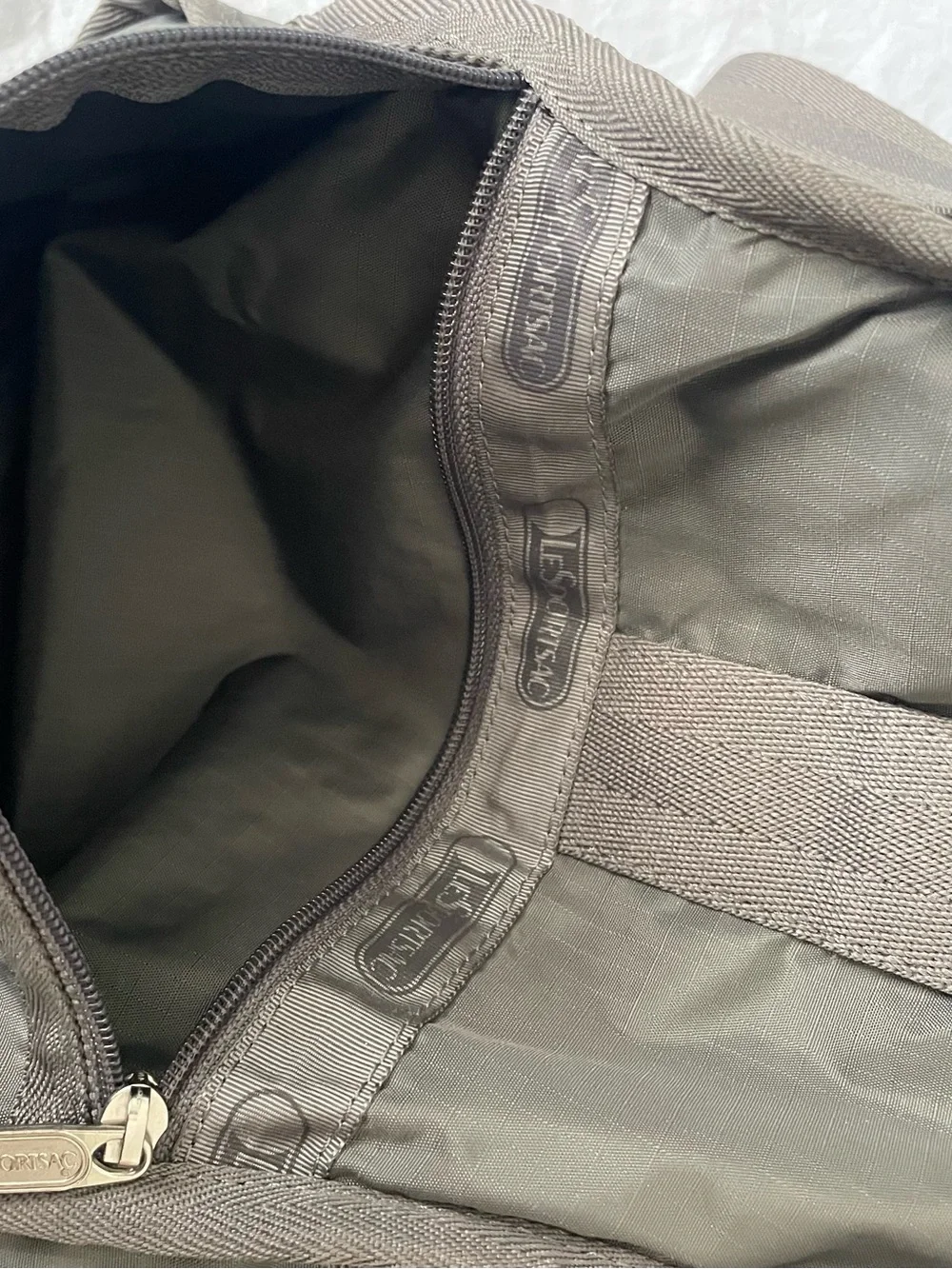 Lesportsac handles webbing