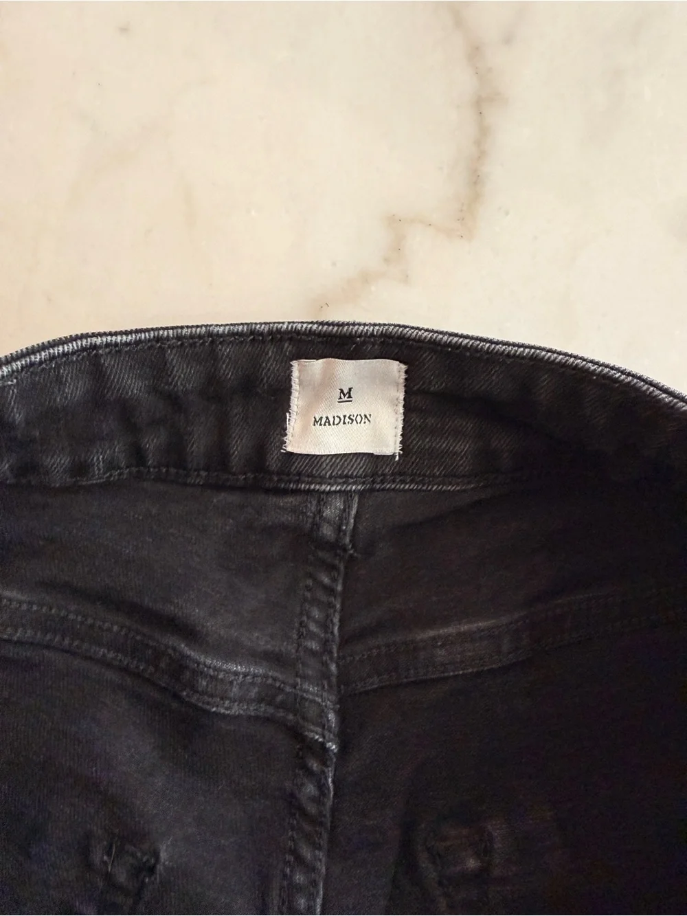 Madison Black Women's Denim Shorts