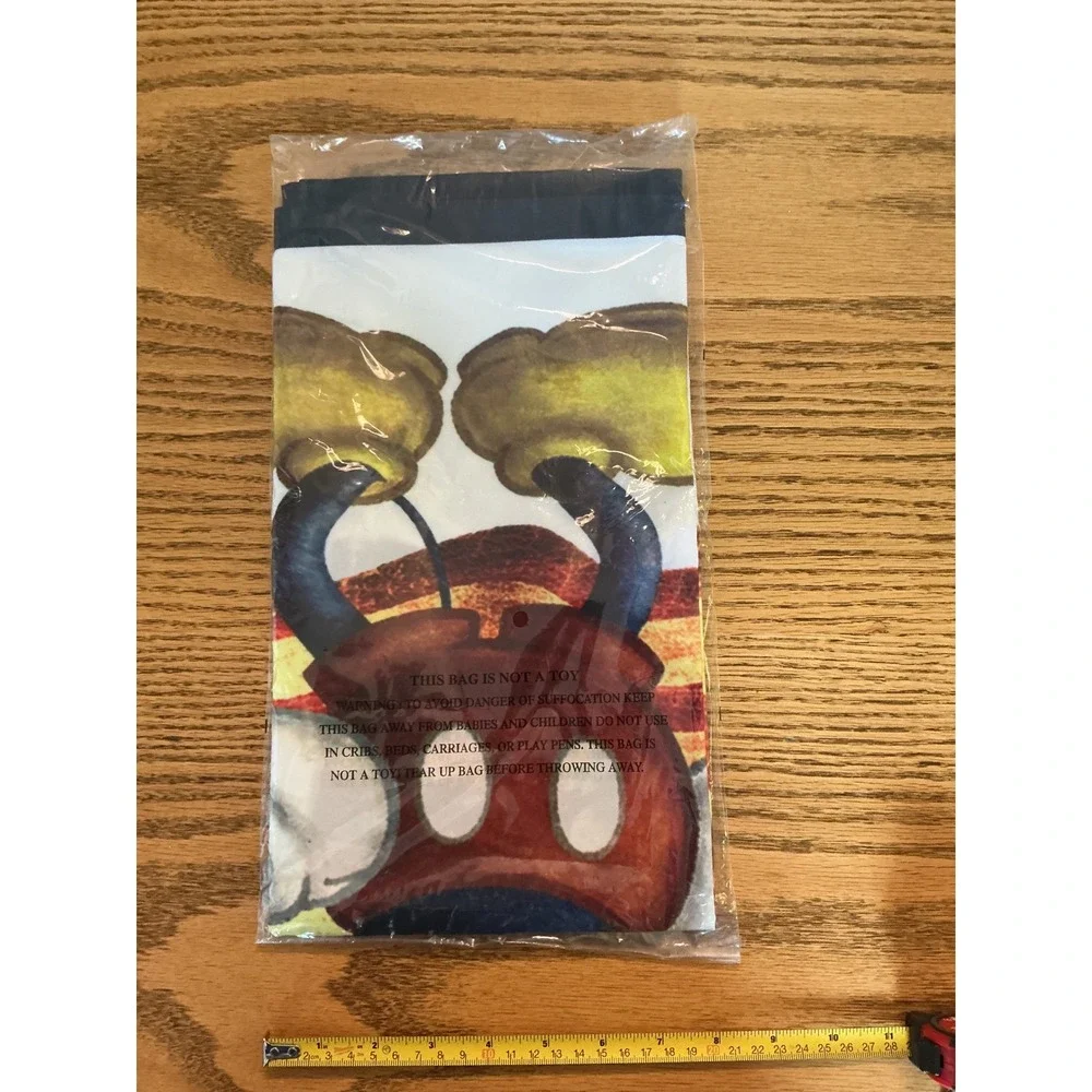 Disney Spirit of Mickey Mouse American Flag Decorative Banner 64007 New