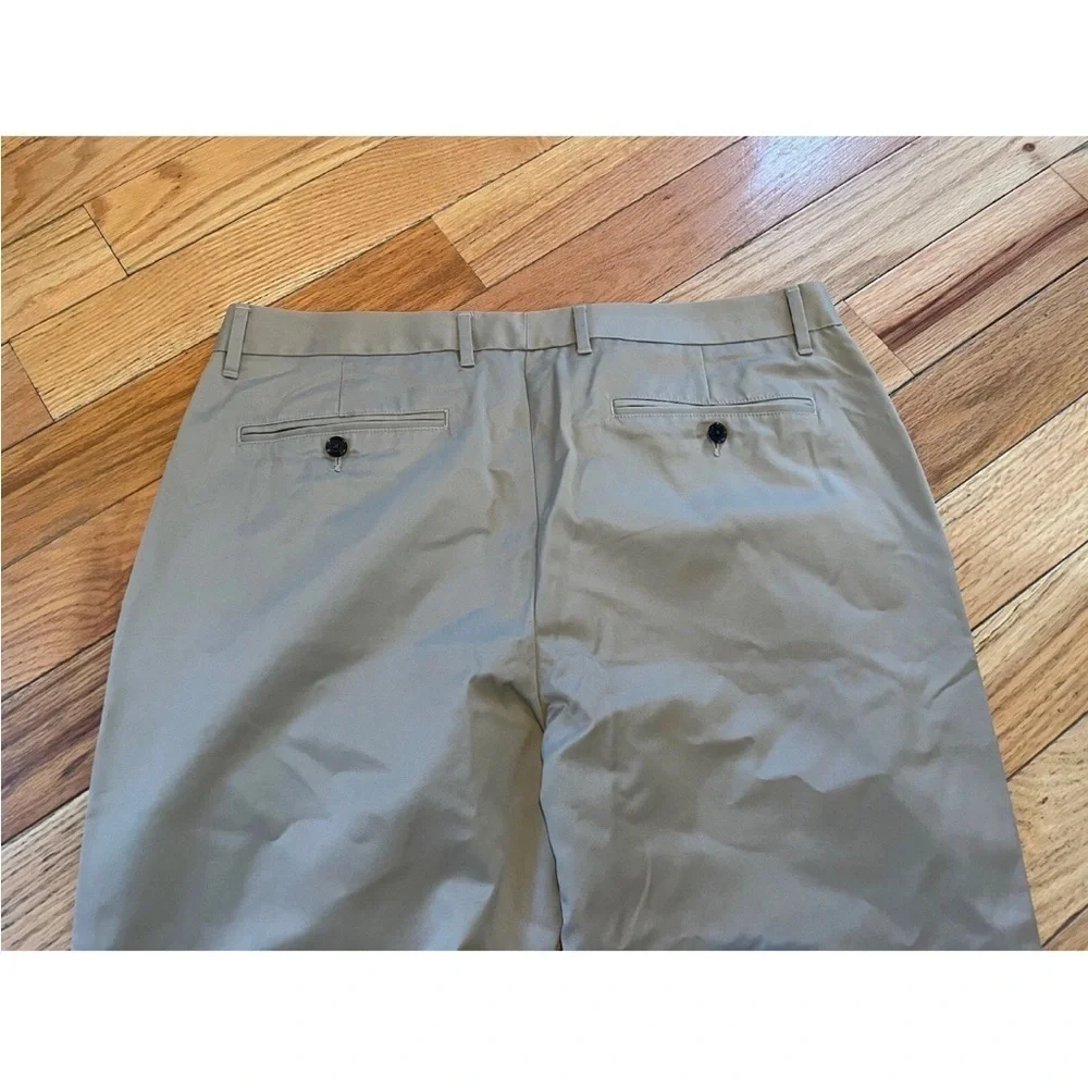 Bonobos Wednesday Chino Pants Mens Size 36x30 Beige Khaki Straight Leg Fit EUC