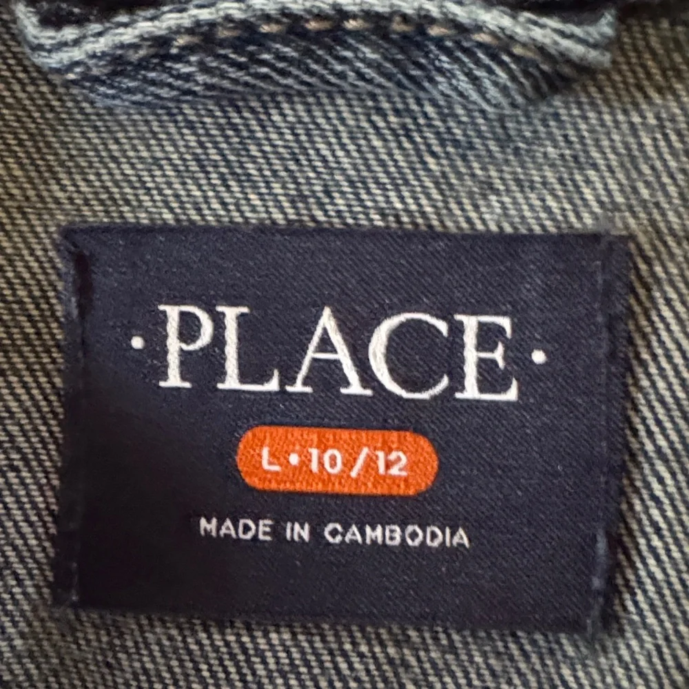 Place size prominent