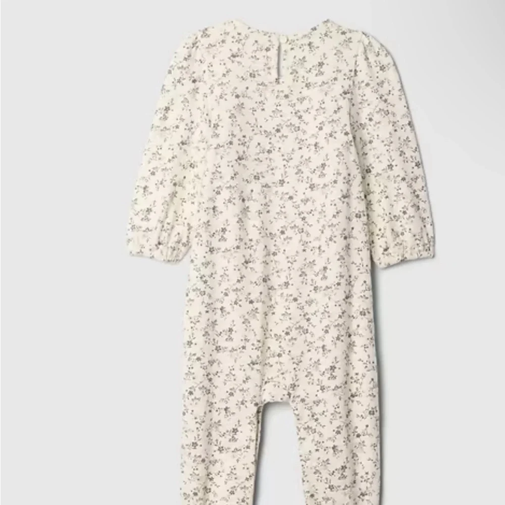 GAP Ivory Floral Kids Footie