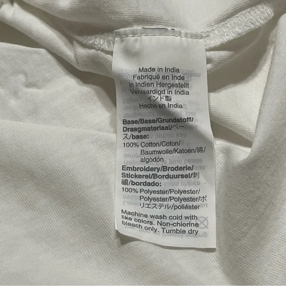 J.‎ Crew Classic White Cotton Top