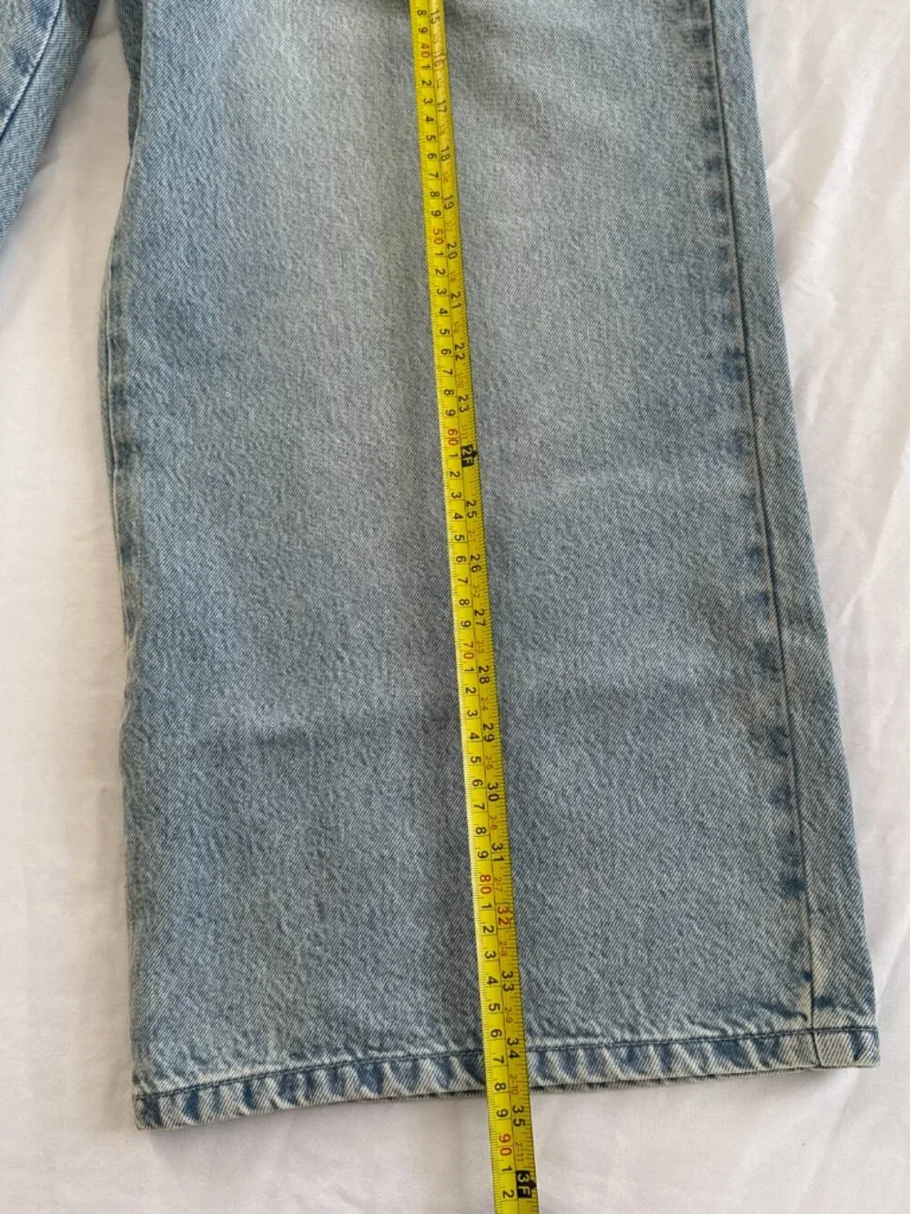 MSRP $110 - MICHAEL KORS Women's Size 16 Selma Crop Wide Leg High Rise Jeans