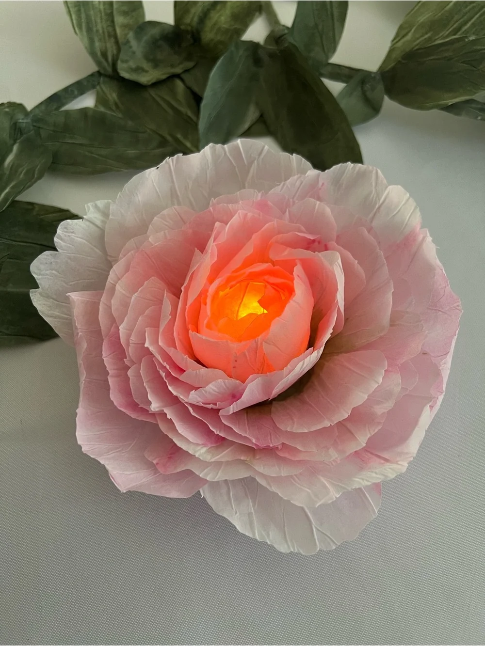 Handcrafted in USA pink bloom