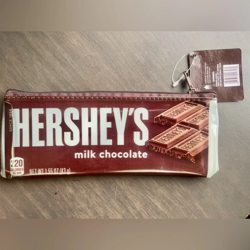 Hershey's Milk Chocolate Pencil Case NWT