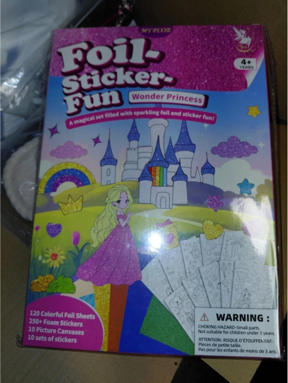 Wonder princess followed sticker fund magical