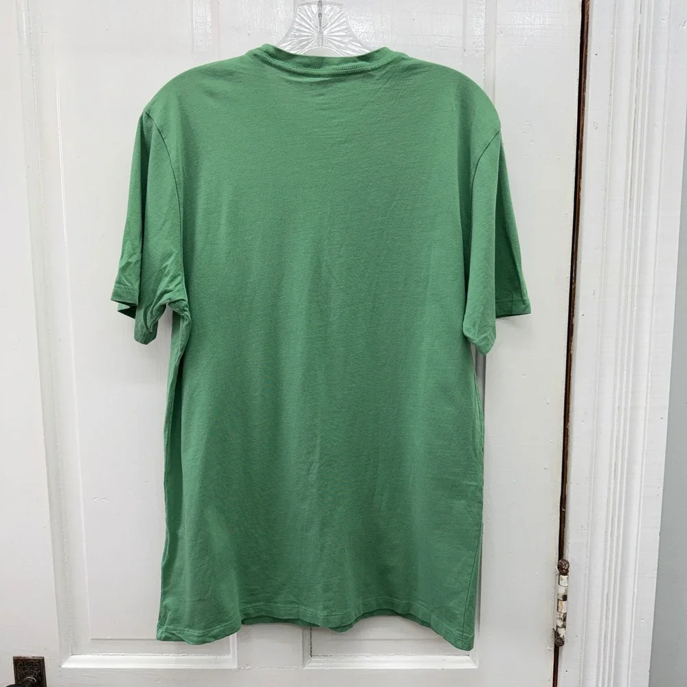 The North Face‎ Green Short Sleeve Logo Graphic T Shirt Men's Medium NF0A4M8L