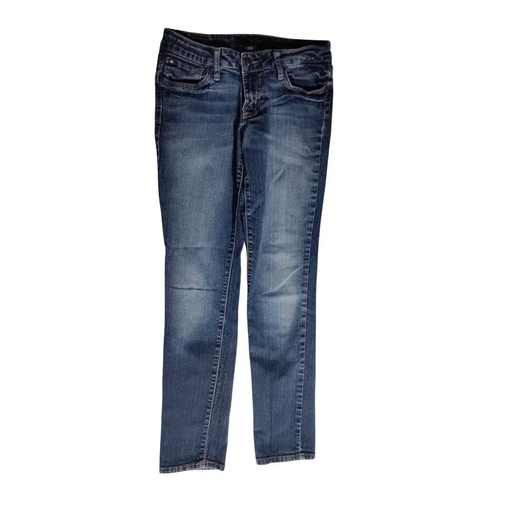 Jessica Simpson Kids Girls Jeans‎ Size 29 Capri Wash Denim Blue