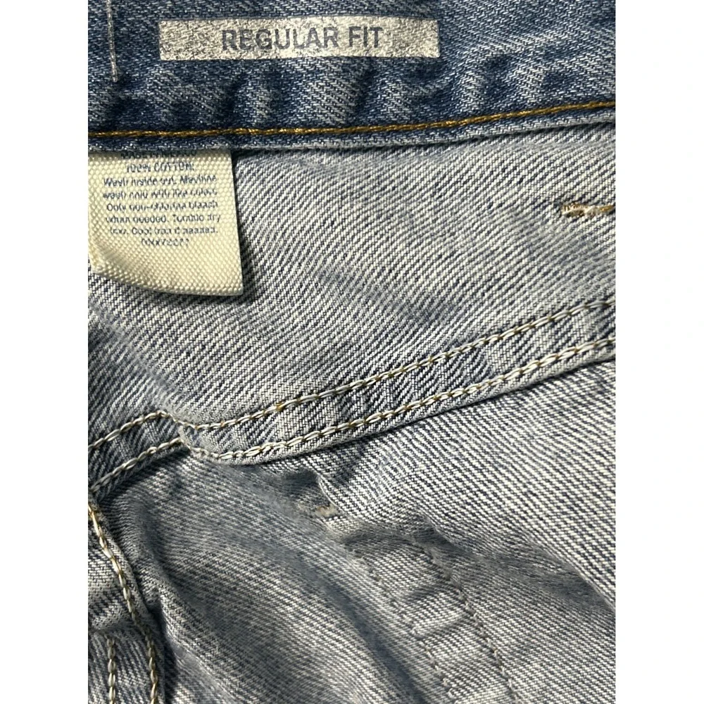 UBX Jeans Mens 40/30 Regular Fit Blue Denim Straight‎ Leg Casual Pants