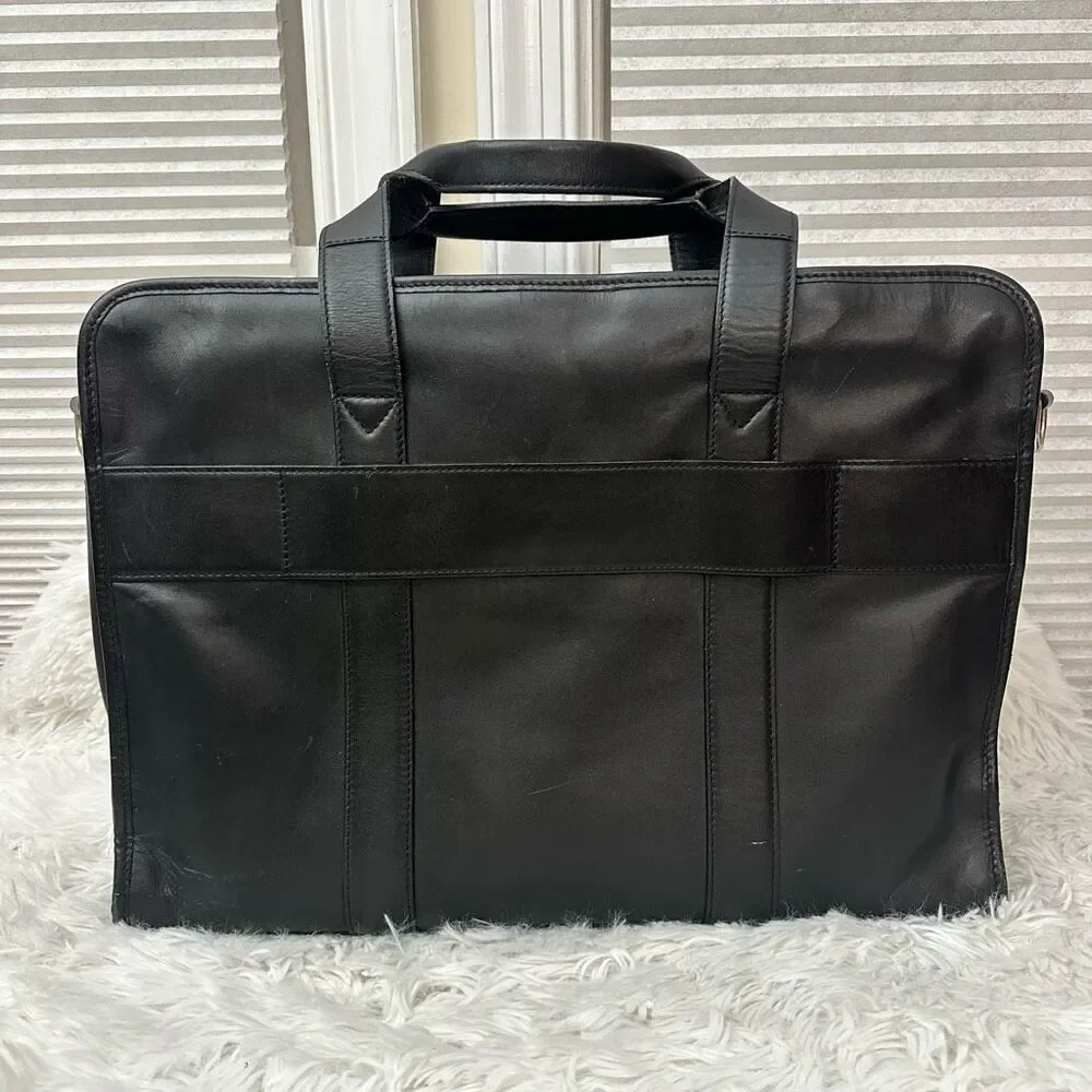 Levenger black leather