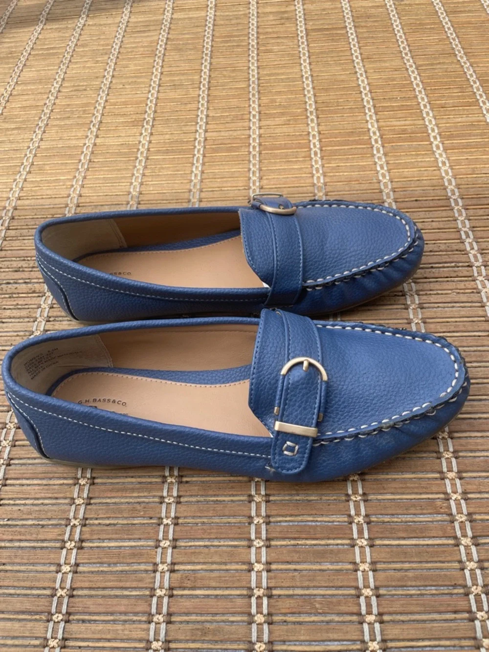 G.H. Bass & Co. sole blue