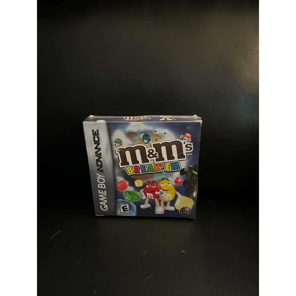 M&M's: Break 'Em (Nintendo Game Boy Advance, 2007) Brand New Sealed Video Game