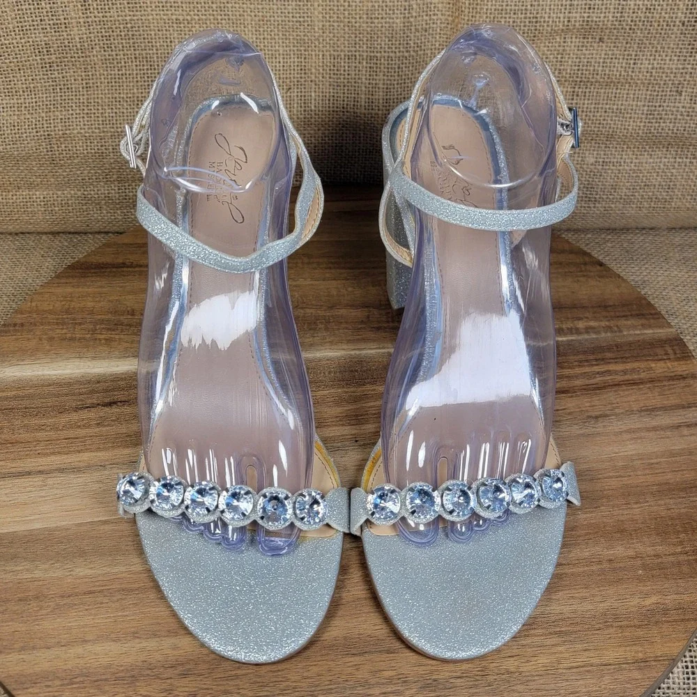 Jewel Badgley Mischka elegant silver