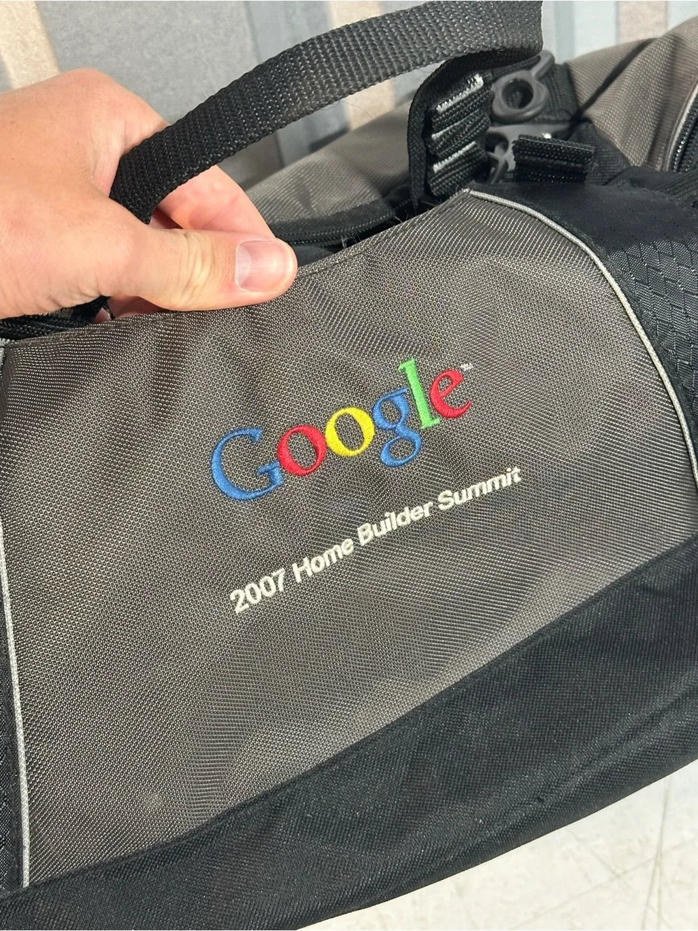 google durable duffel