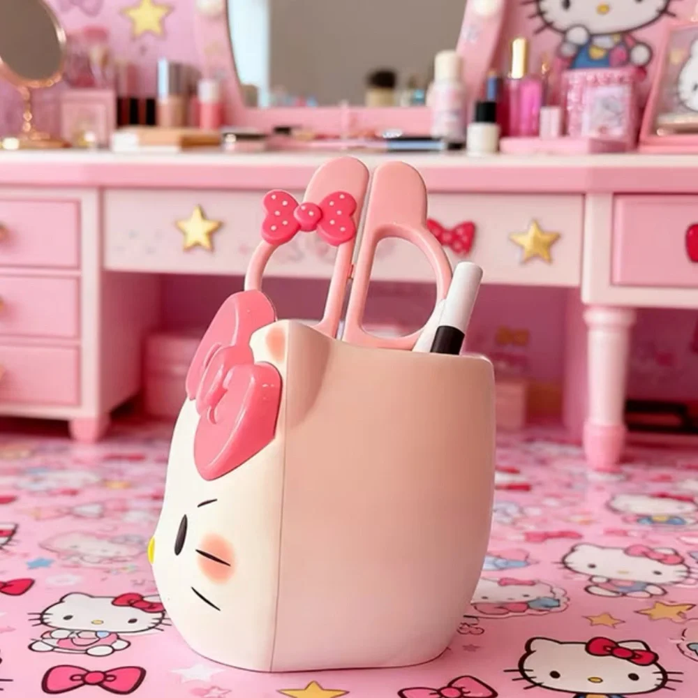 Hello Kitty Make Up Brush or Pen Holder-NEW