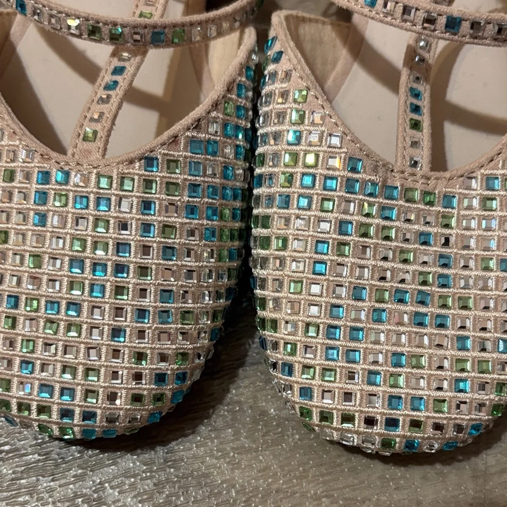 Zara sparkling flats